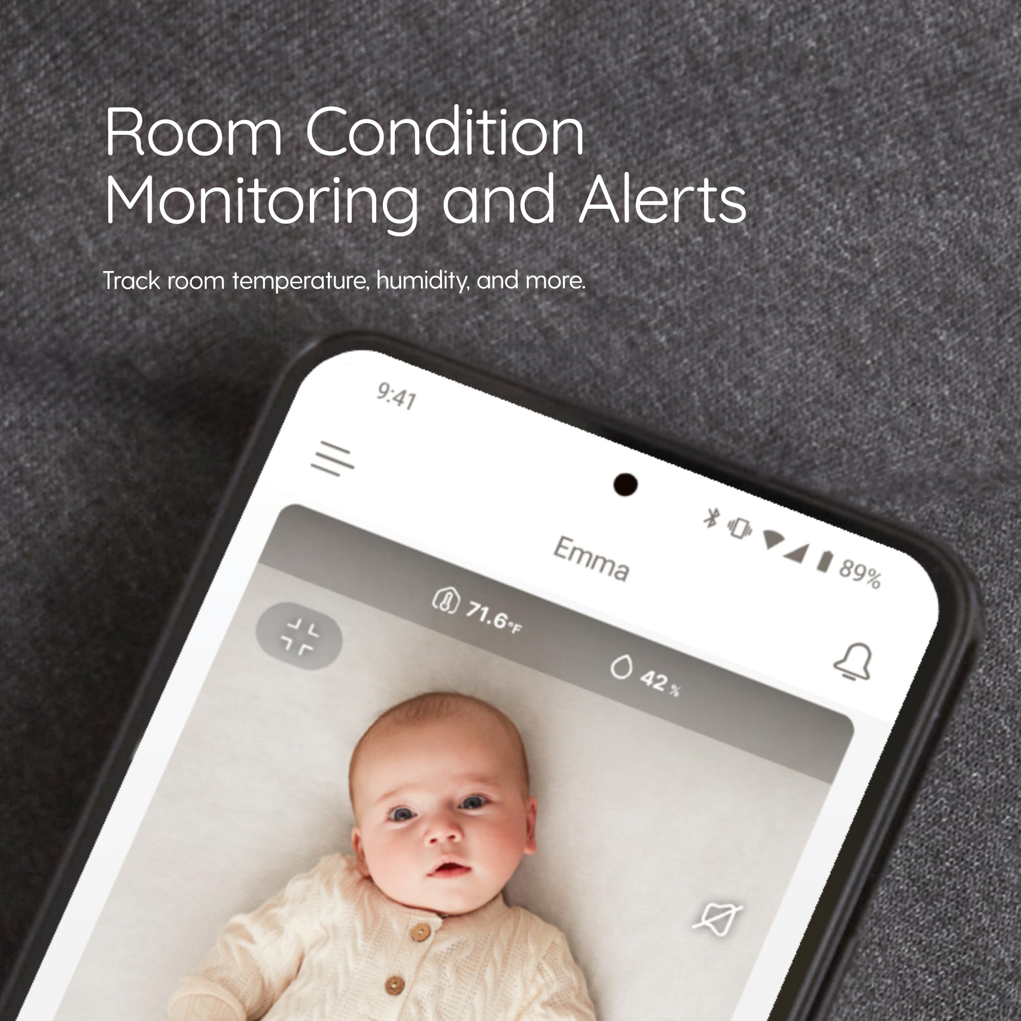 Stork Masimo Camera AES-256 encryption protects your video feed