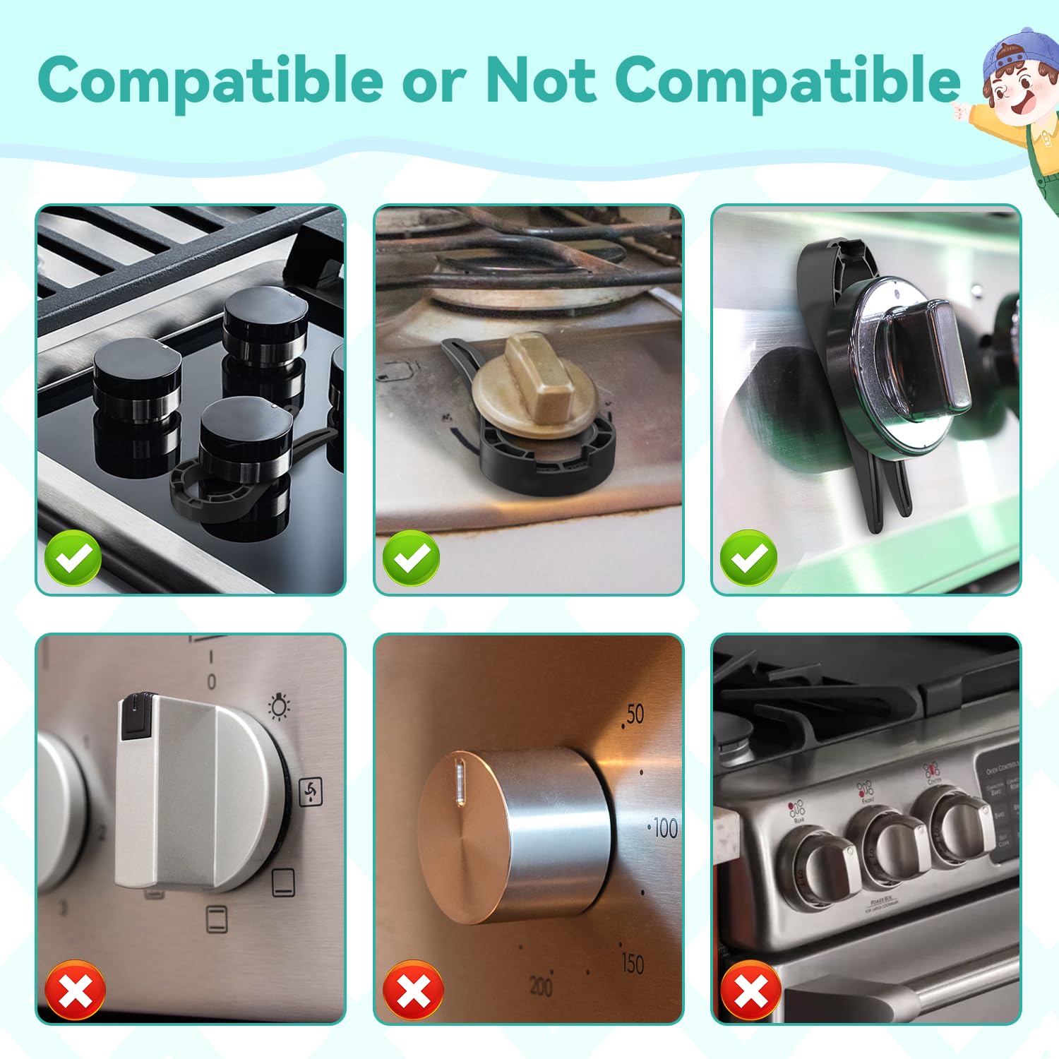 Stove Stoppaz close-up reveals durable materials designed for frequent use.