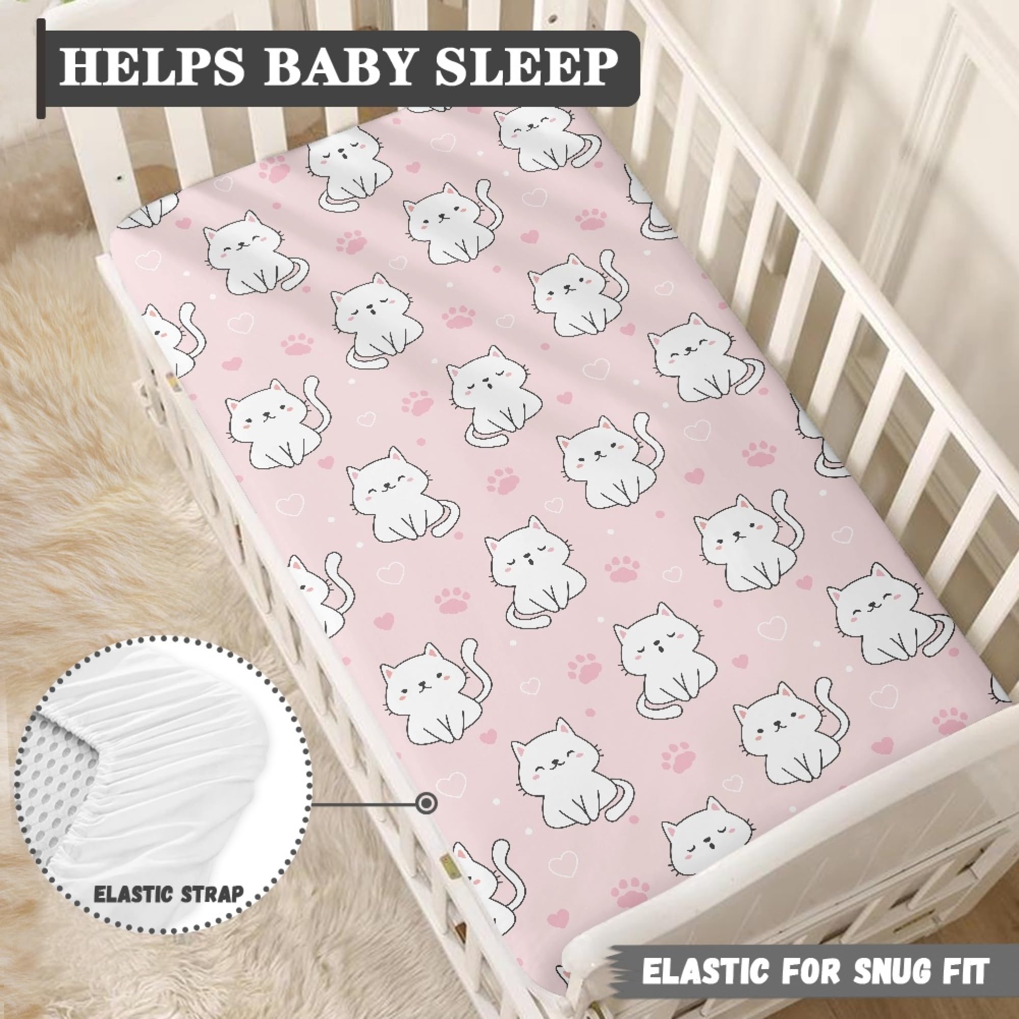 Streeyiu cat-themed sheet supports cozy sleep and photo moments