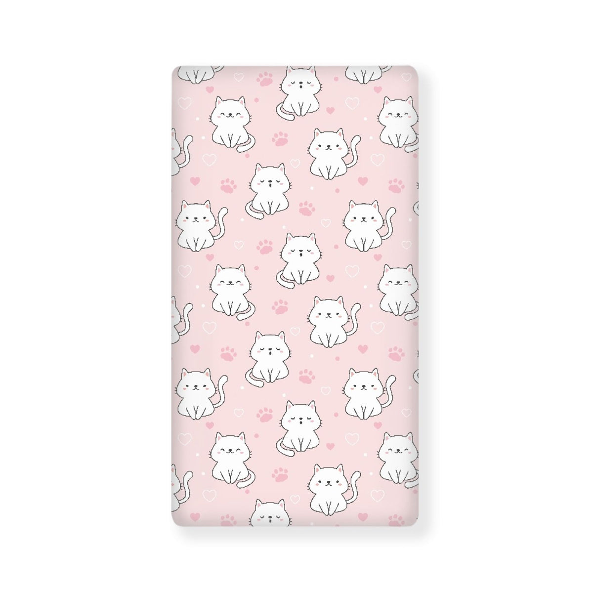 Streeyiu cats baby crib sheet pink fits standard crib securely for comfy sleep