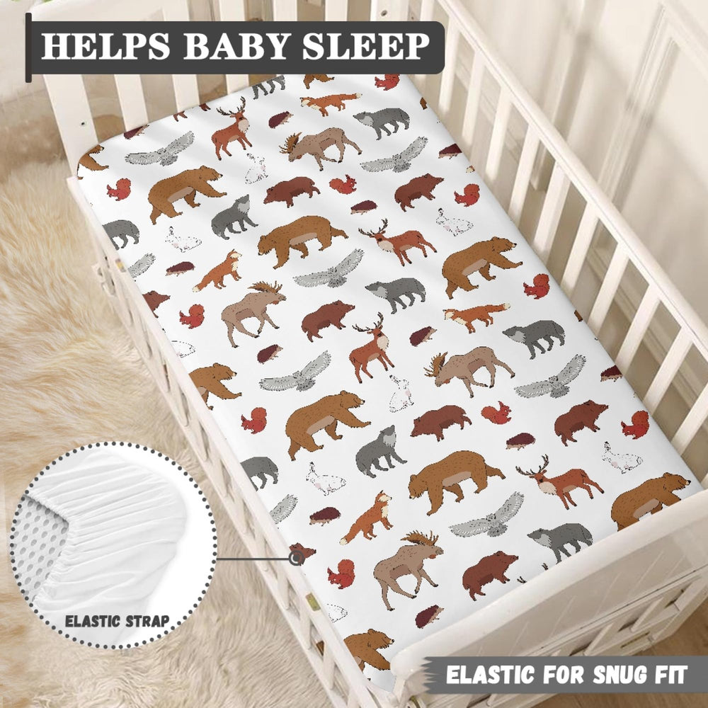 Streeyiu machine-washable crib sheet stays soft after every wash.