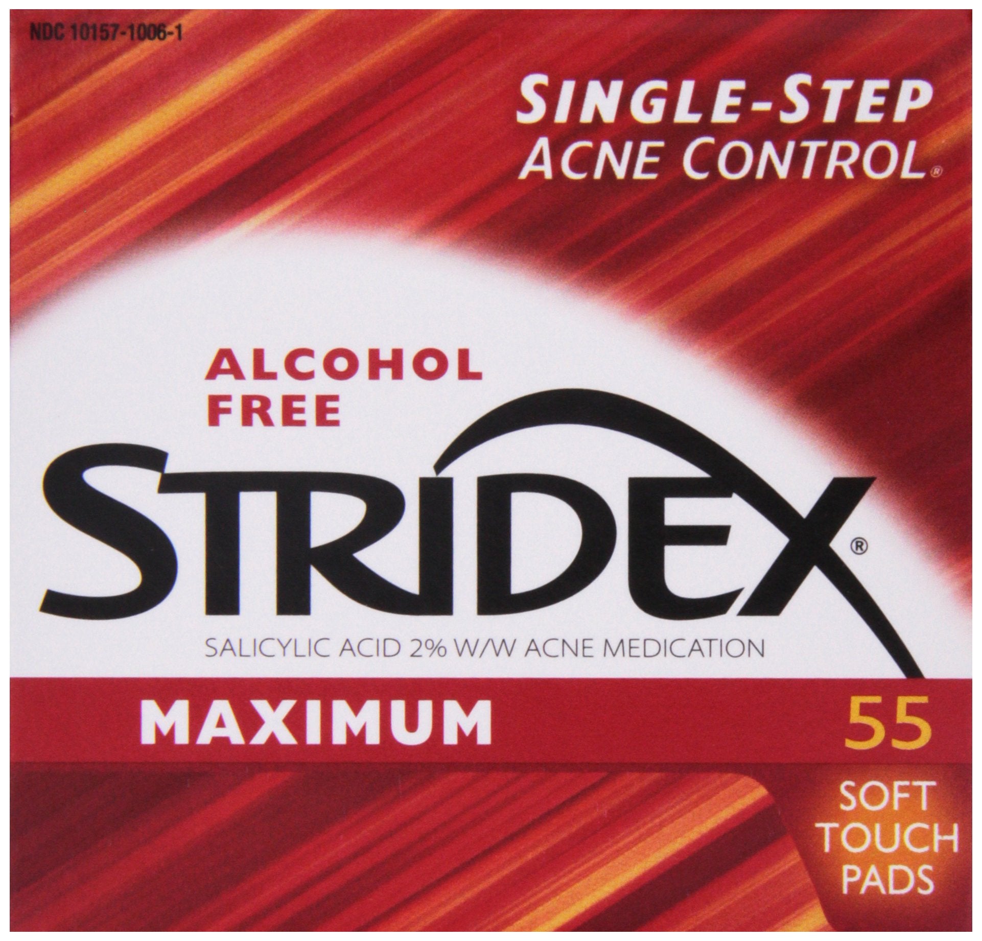 Stridex Maximum Strength front view for daily cleansing
