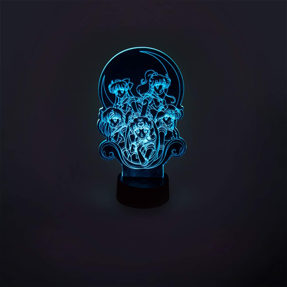 Stunned Mind Sailor Moon color-changing LED showcases versatile illumination.