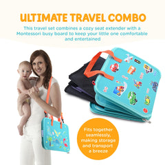 STYLENHOME Toddler Bed in Flight provides secure nap space on planes