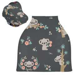 SUABO Koala car seat cover offering 360-degree privacy.