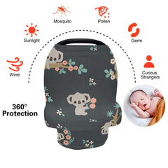 SUABO Koala infinity scarf multi-use cover for mom.