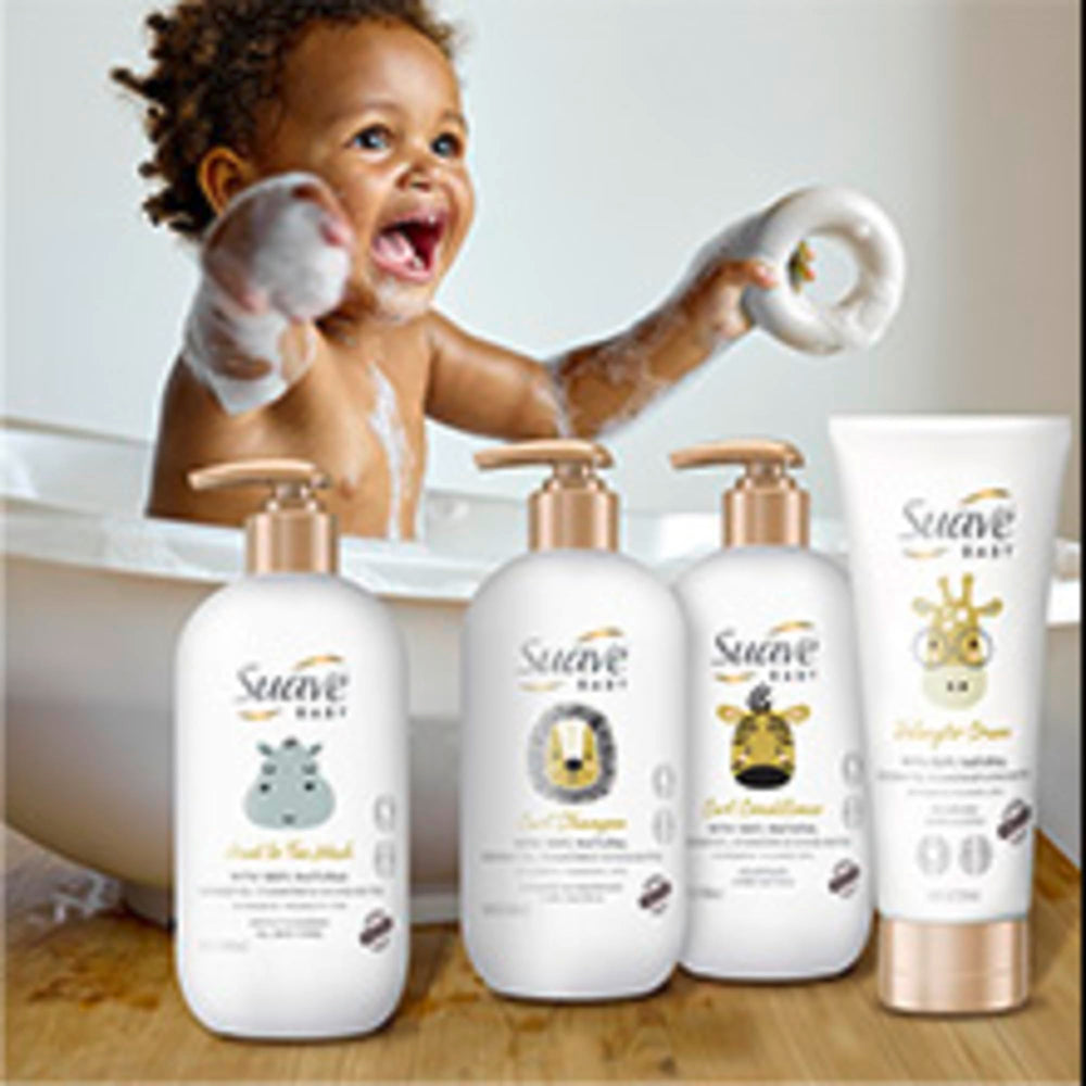 Suave Baby Lotion is free of parabens, dyes, and phthalates.