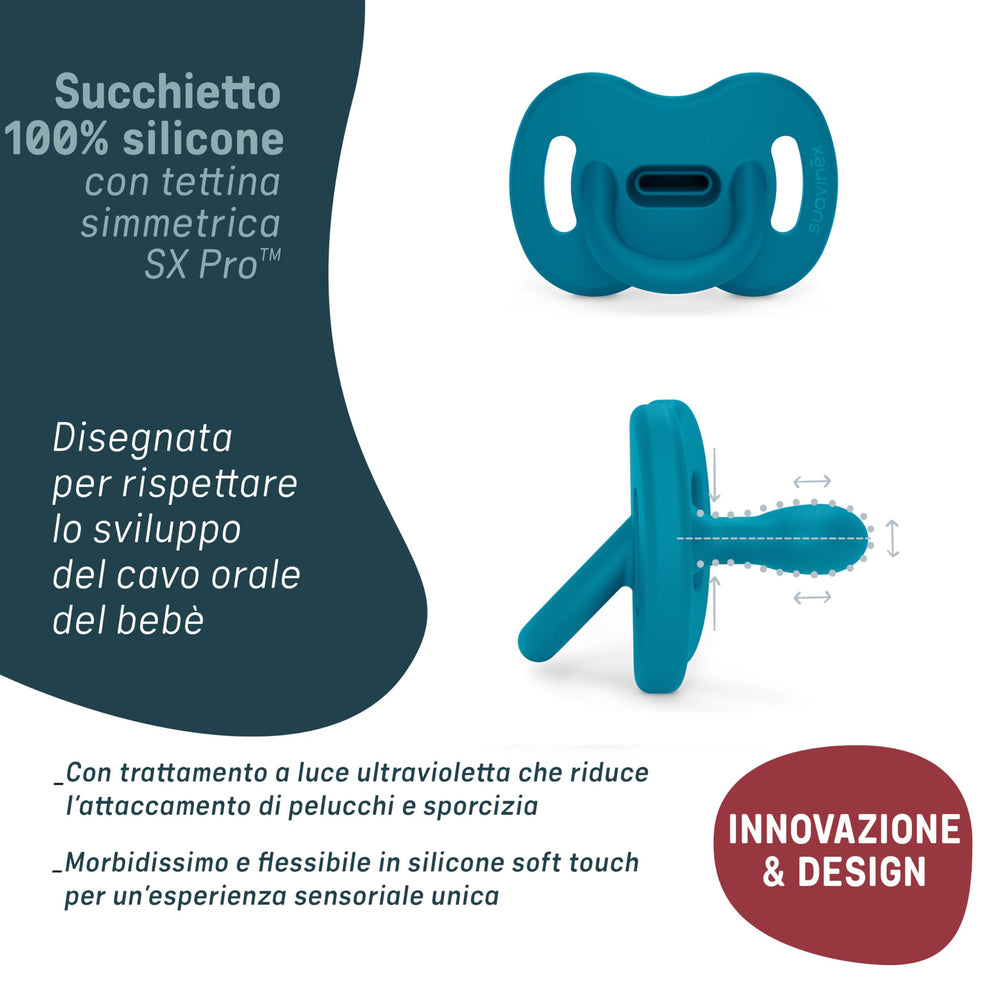 Spain-designed Color Essence SX PRO blue holder for babies 0-6 months.