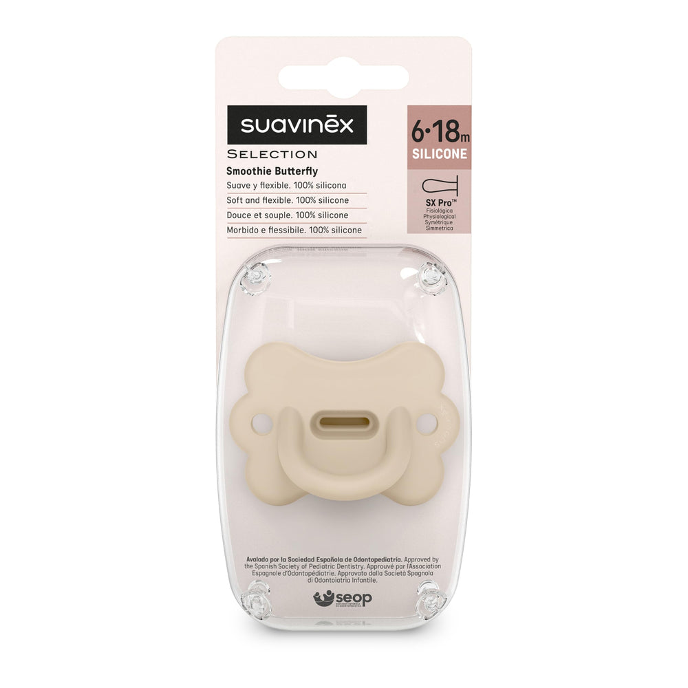 Tongue space design in Suavinex SX PRO allows natural oral space during sucking.