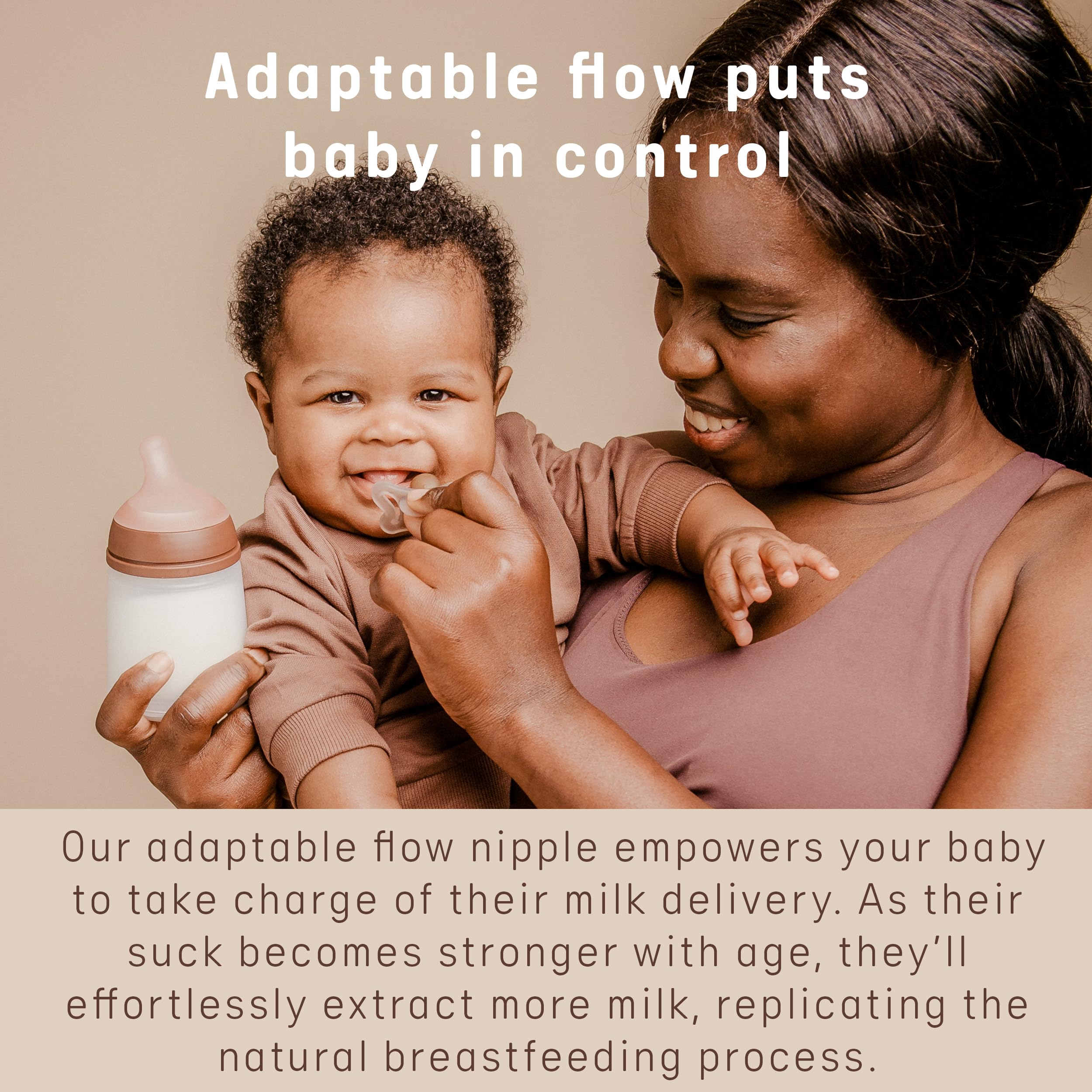 Suavinex Zero.Zero nipple deep pack shows bottle pacifier compatibility at a glance.