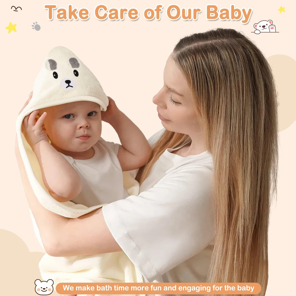 Sublaga baby towel detail in soft fabric for comfort.