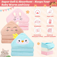 Sublaga baby towel hooded 80x80 offers full coverage
