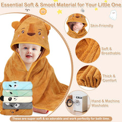 Sublaga hooded dog towel makes bath time playful and warm