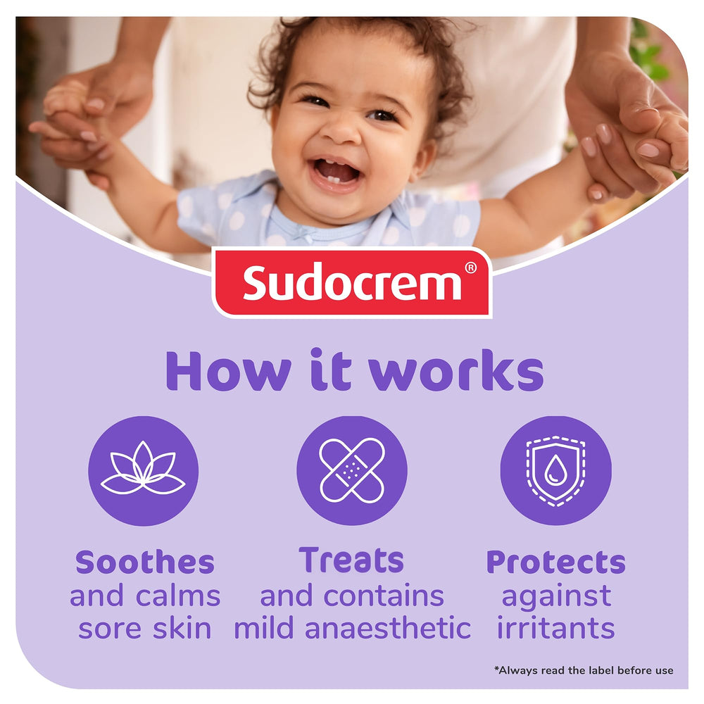 Sudocrem triple-action cream addresses irritations and chafing