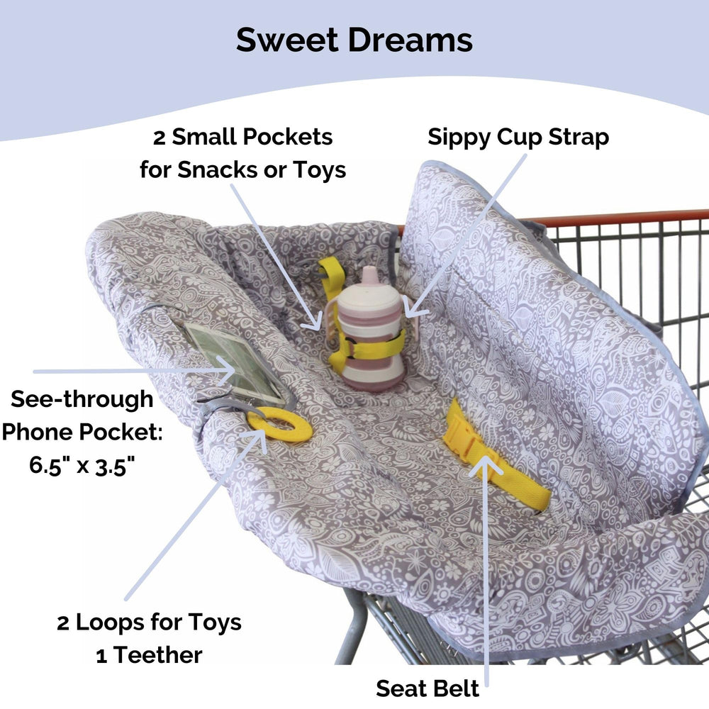 Carry pouch for Suessie cover offering compact storage after shopping.