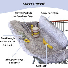 Carry pouch for Suessie cover offering compact storage after shopping.
