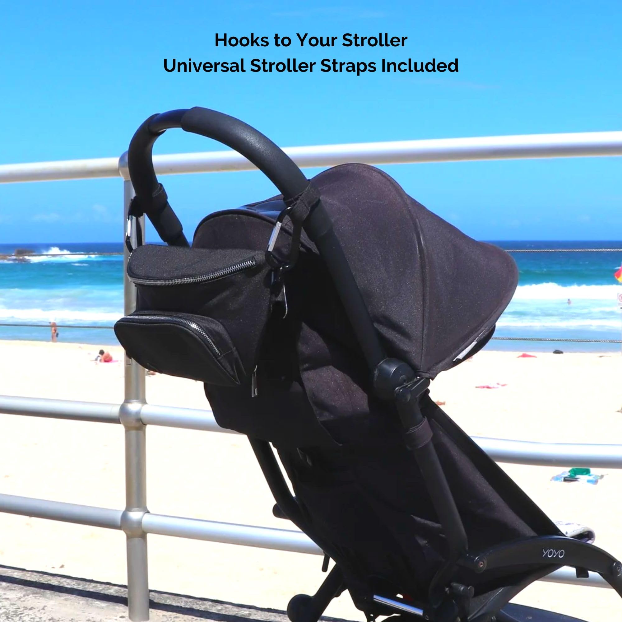 Suessie fanny pack worn as waist bag, comfortable, portable all day.