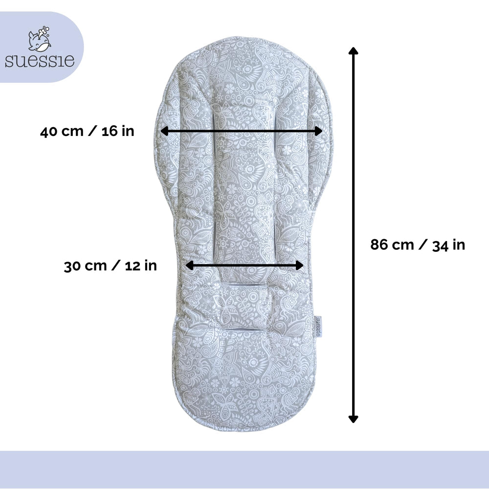Suessie Stroller Liner machine washable for easy cleaning and quick drying