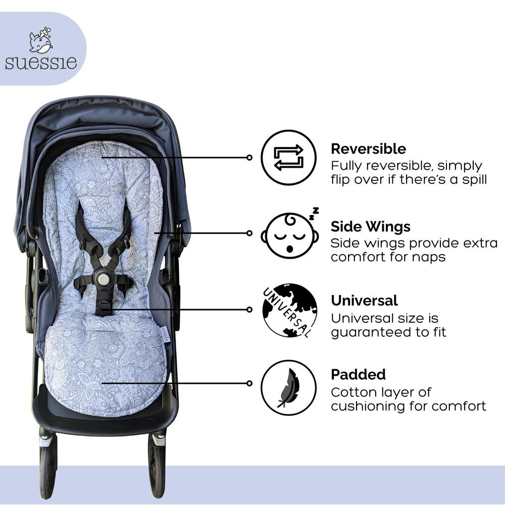 Suessie Stroller Liner protection layer inside guards against leaks and stains