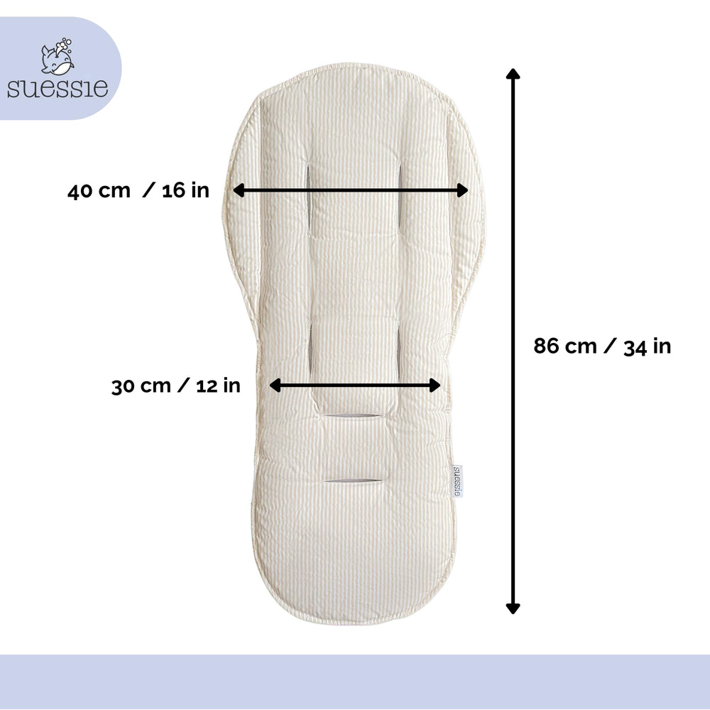 Suessie stroller liner interior protection keeps fabrics pristine and easy to wipe.