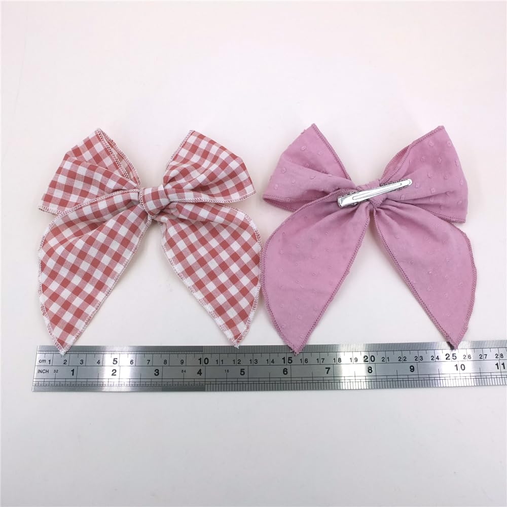 Sugarmelon 4-pack hair bows lets you coordinate family outfits easily.