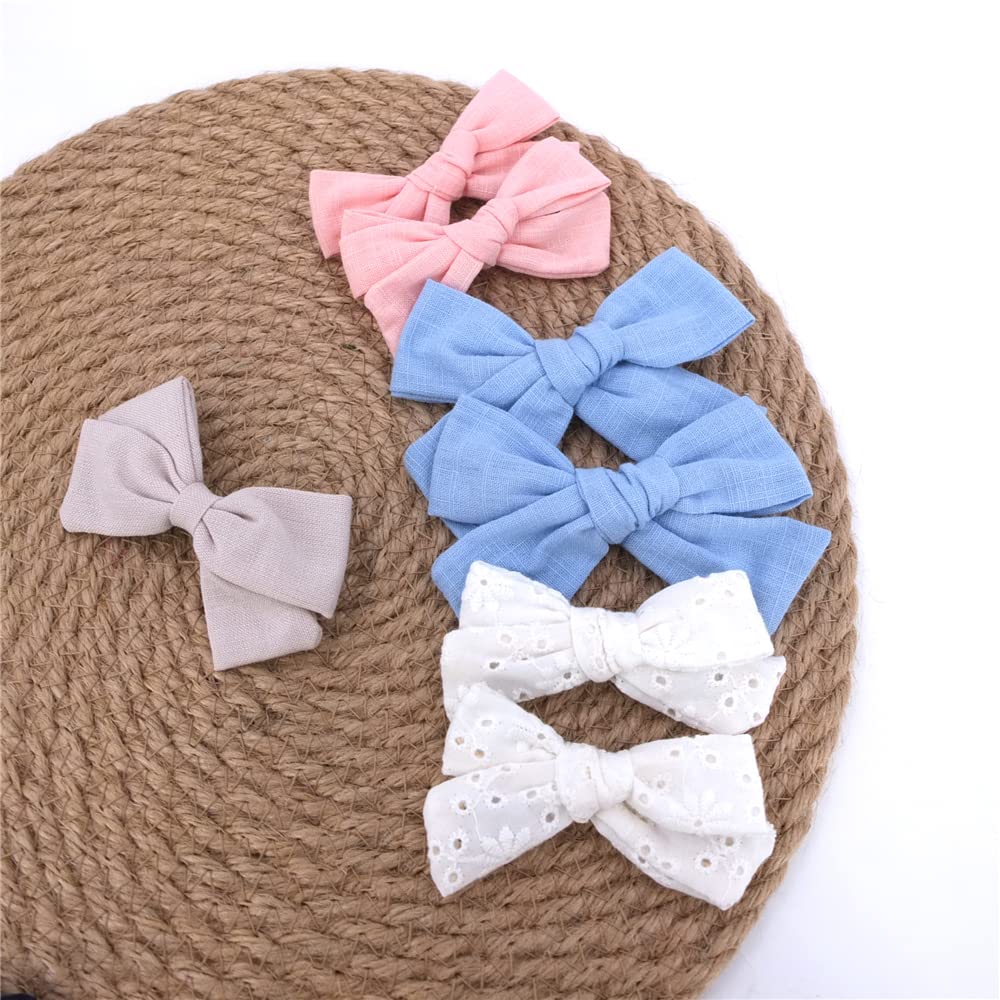 Sugarmelon alligator clip baby bow 3-4in provides secure hold.
