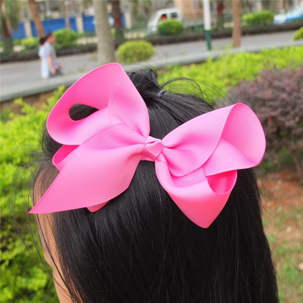 Sugarmelon baby show bows help keep bangs out of the face