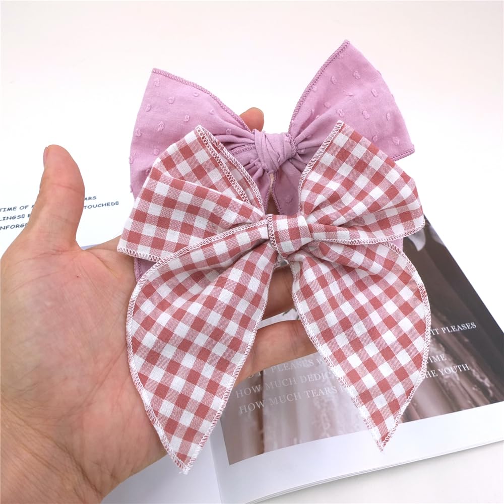 Sugarmelon cotton velvet hair bow offers versatile styling for teens and adults.