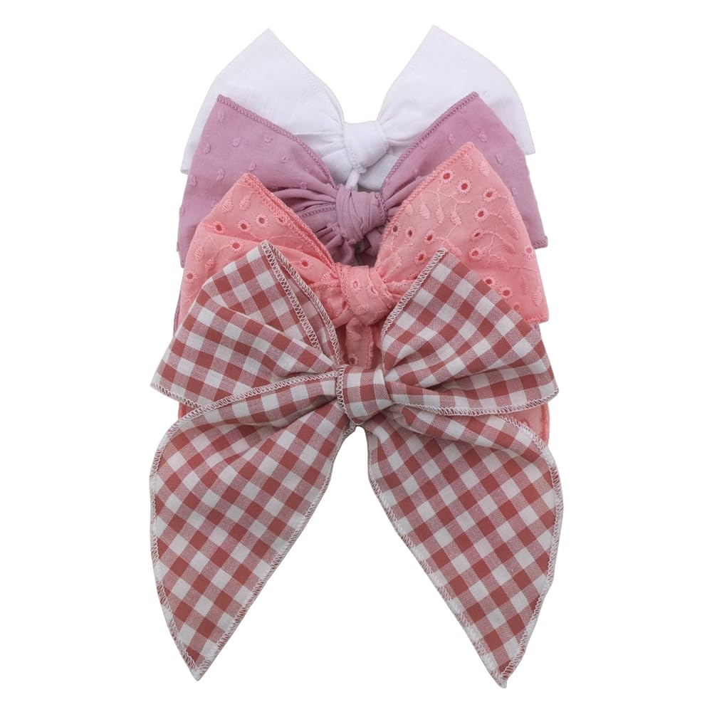Sugarmelon Fable Bow hair clip in blush adds cute, secure flair for daily outfits.