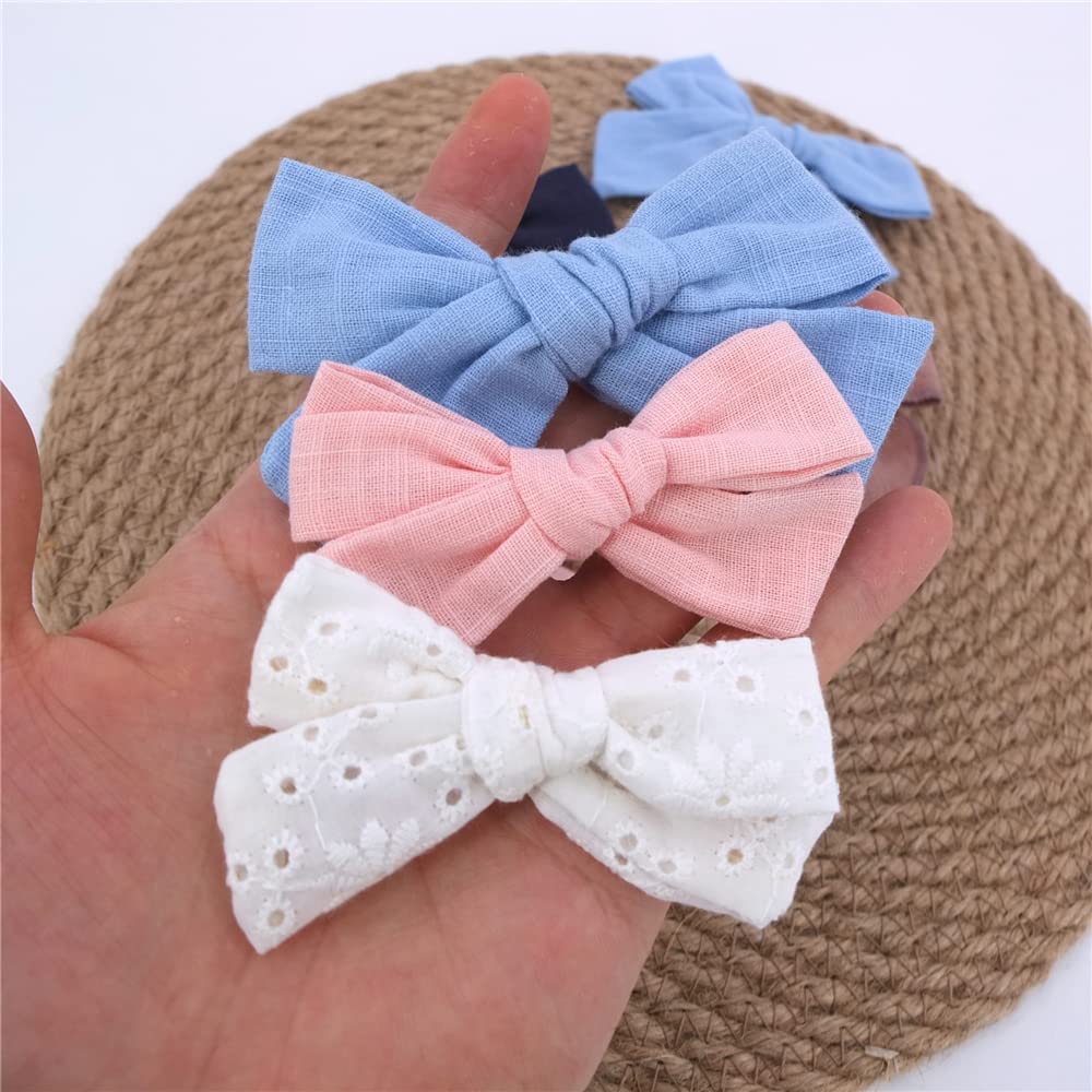 Sugarmelon lightweight baby bow clip for comfortable wear.