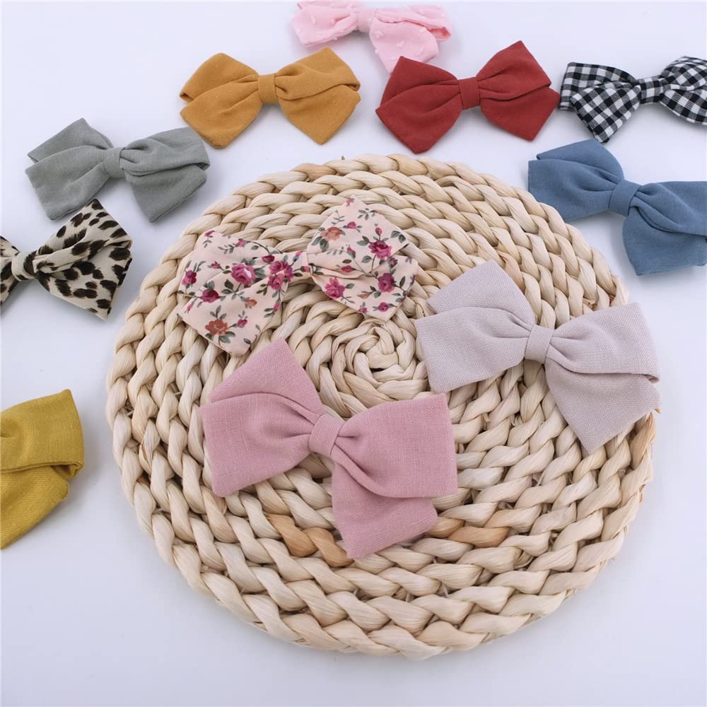 Sugarmelon pigtail-friendly bow keeps bangs out of the face.