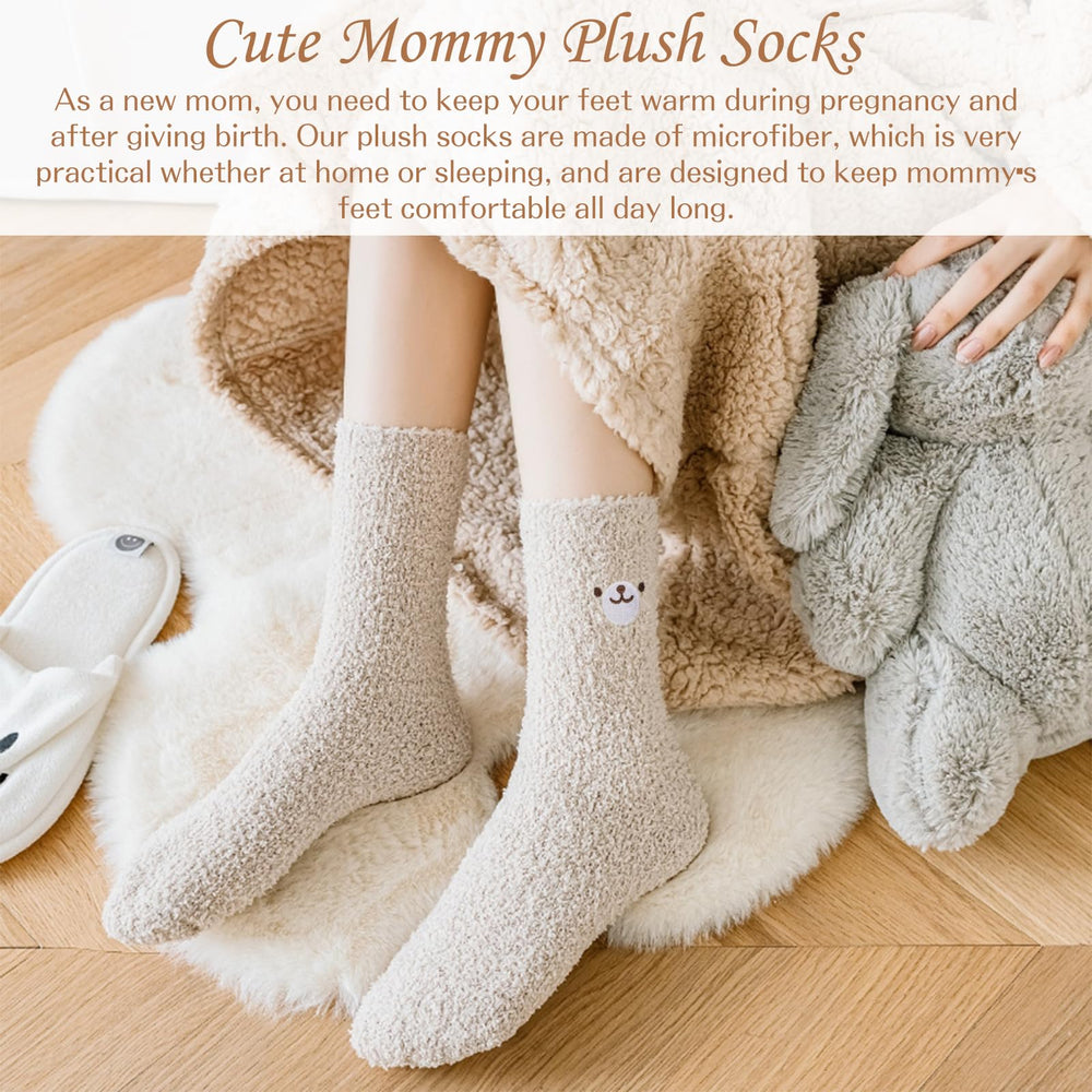 Suhctuptx non slip baby socks for steady little feet