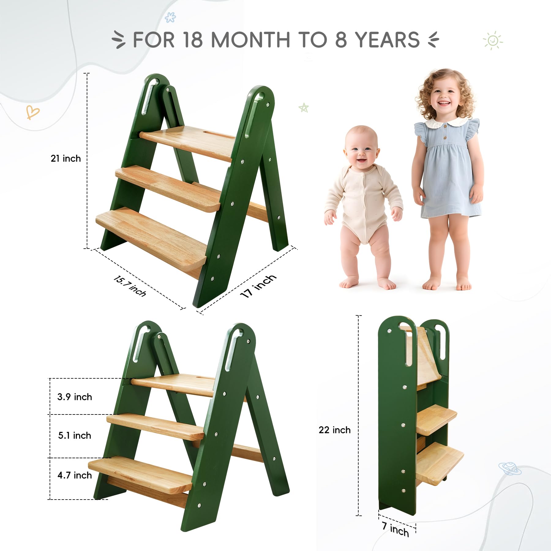 suihuooo quick tool-free assembly highlights easy setup for busy families