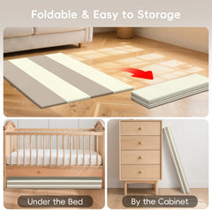 Suihuooo baby play mat portable for indoor and outdoor use.