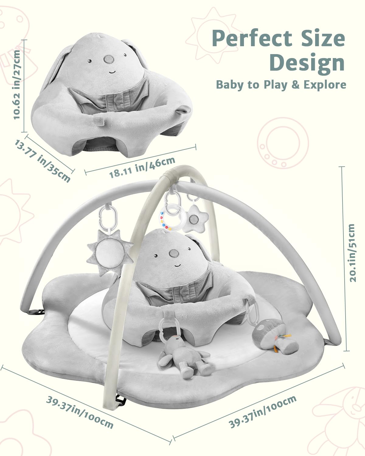 Suihuooo foldable design makes storage and travel planning effortless.