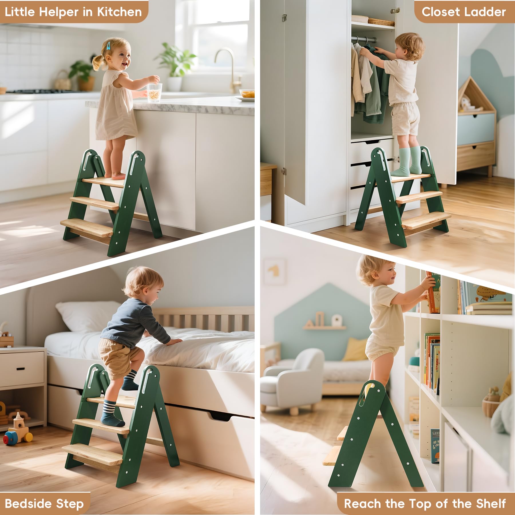 suihuooo Montessori-inspired design usage emphasizes independent learning and confidence