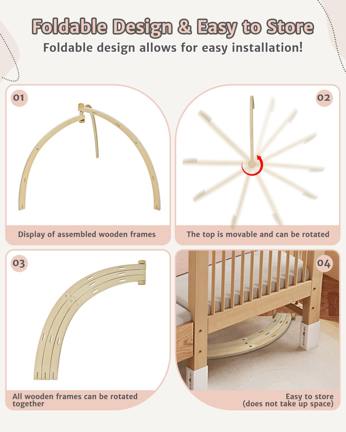 Suihuooo mirror feature in play mat for self-discovery during tummy time