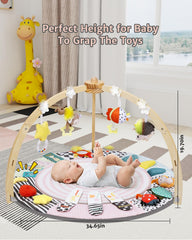 Suihuooo six developmental zones encourage recognition and spatial awareness.