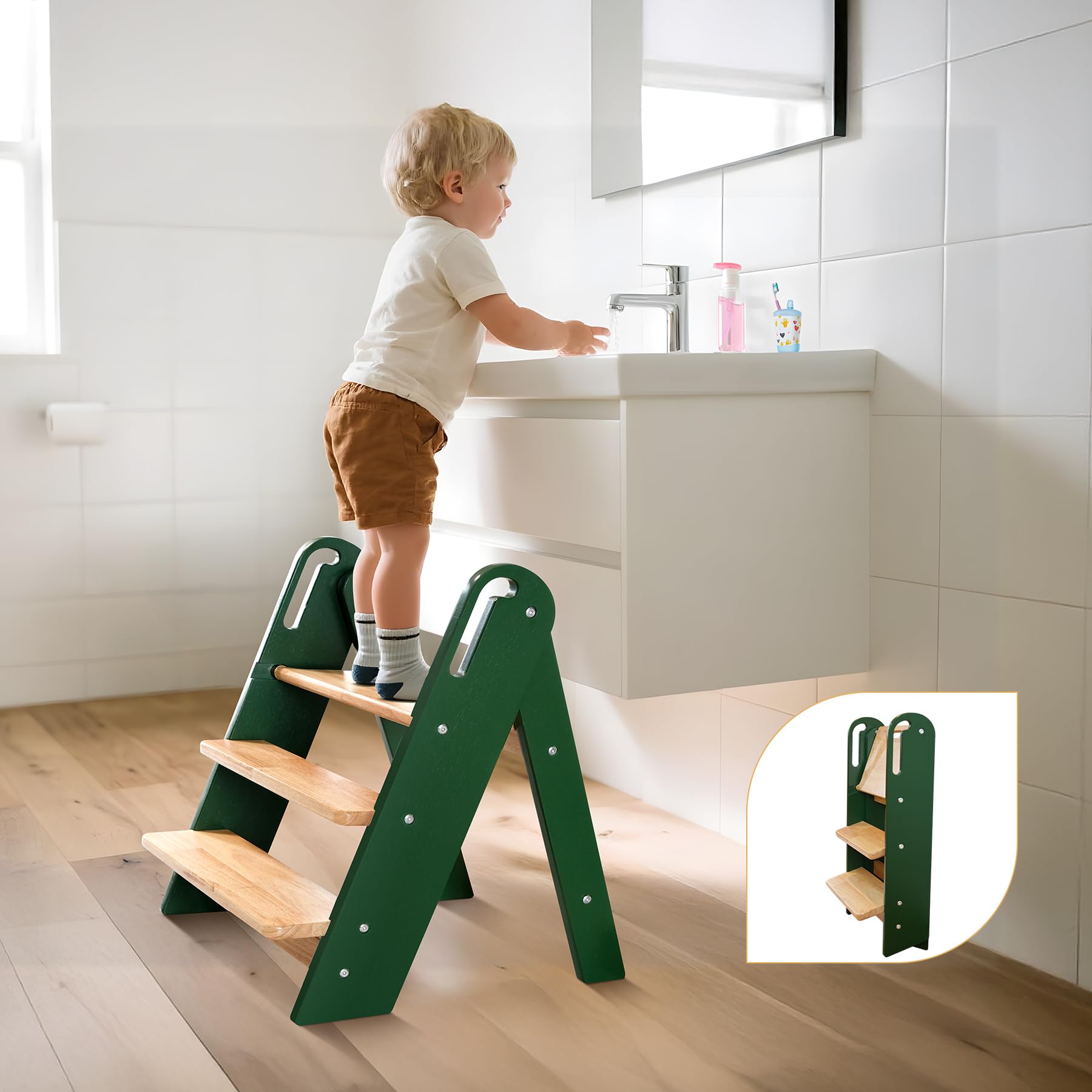 suihuooo stool supports 265 lbs illustrating sturdy everyday use