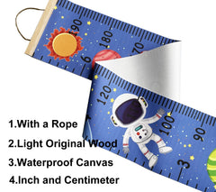 SUJAYU canvas-height-chart durable and waterproof for lasting use