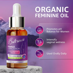 Sultriness Vaginal Drops oral liquid delivering hydration from within.