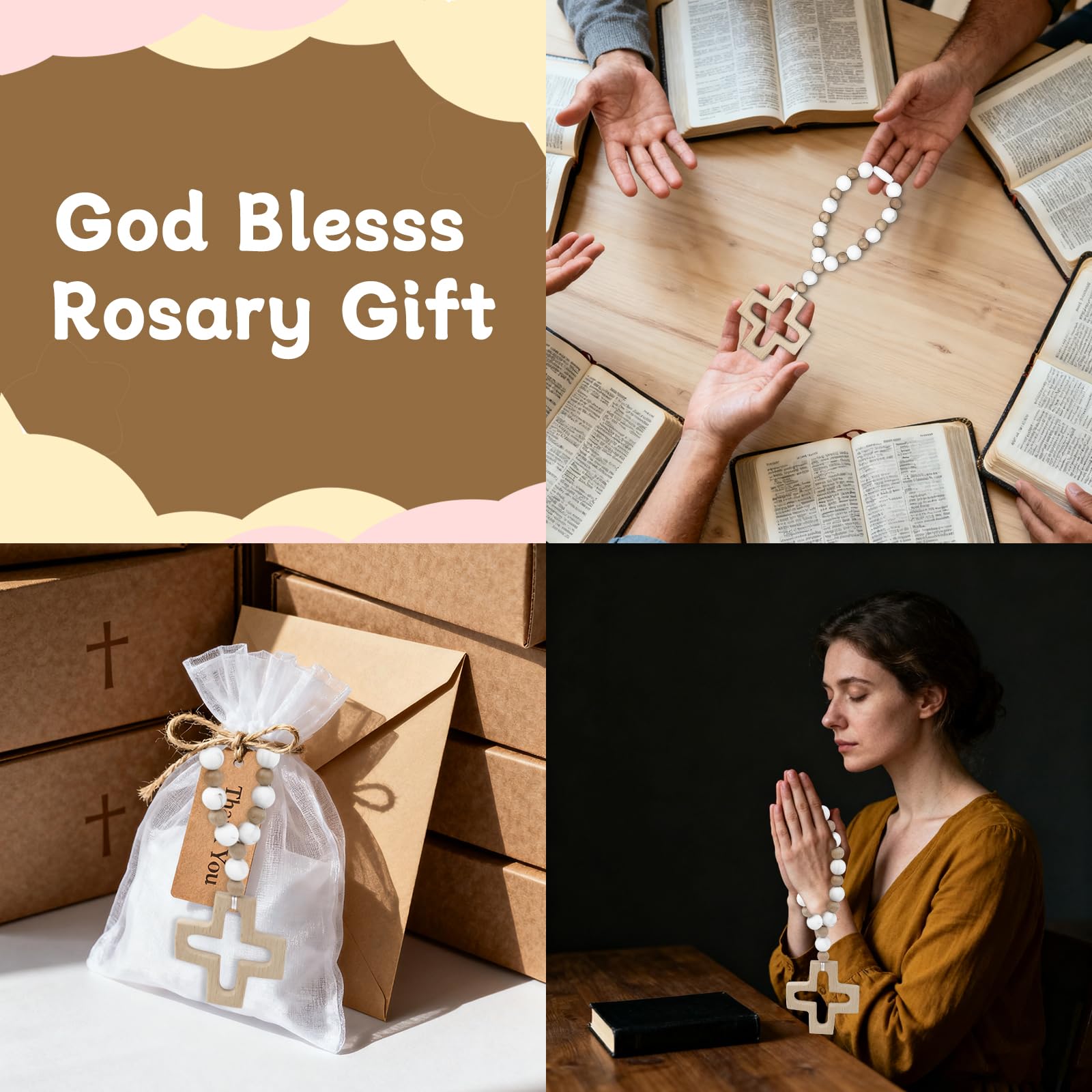Sumalon silicone rosary smooth durable material resistant to heat and UV