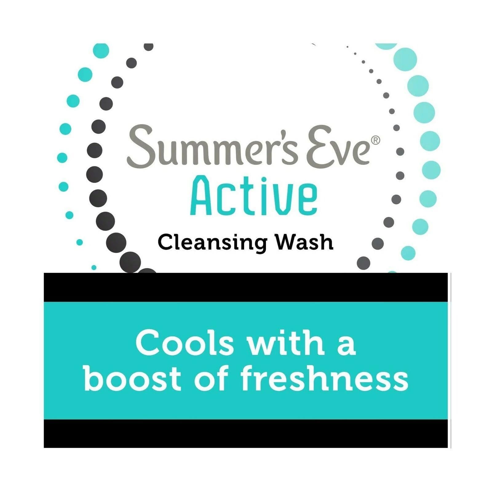 Summer's Eve packaging highlights dye-free and paraben-free formula