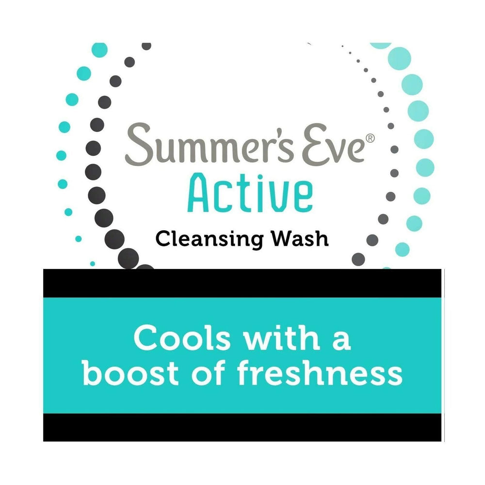 Summer's Eve packaging highlights dye-free and paraben-free formula