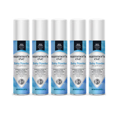 Summer's Eve Baby Powder spray bottle for daily freshening and gentle cleansing.