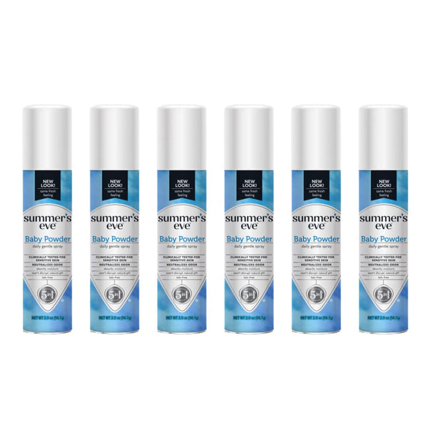Summer's Eve Freshening Spray 2oz bottle for daily intimate refresh.