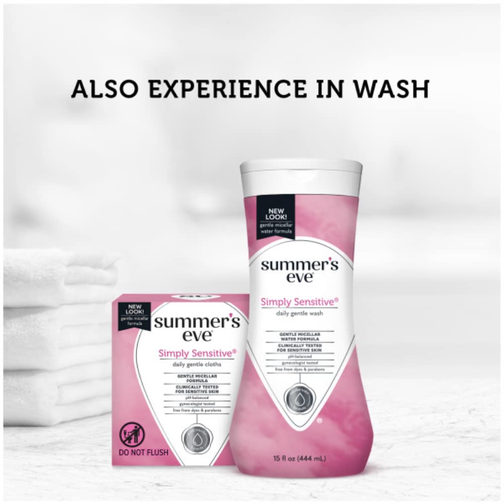 Summer's Eve compact carry-on pack is convenient for quick refreshes.