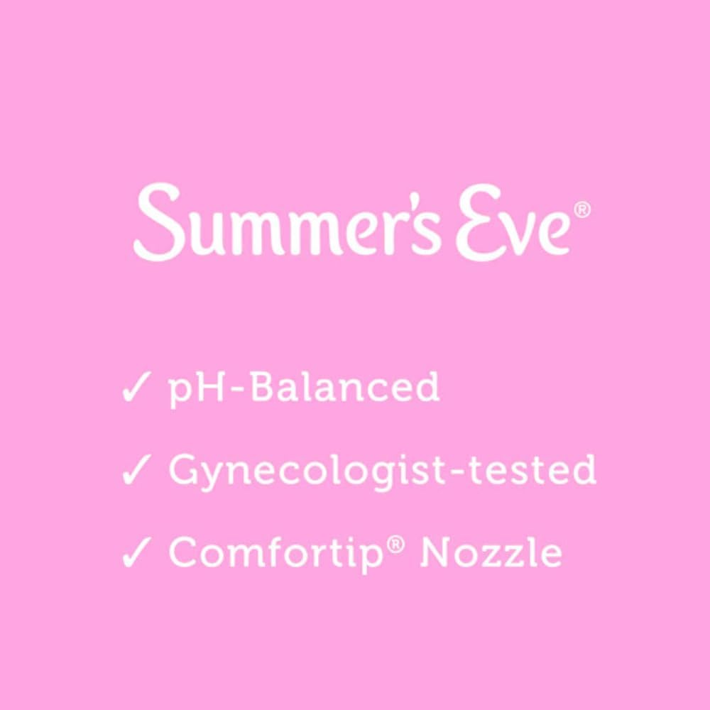 Summer's Eve Island Splash Douche Comfortip nozzle enables easy insertion