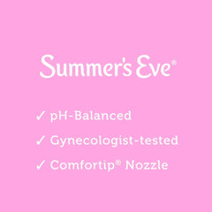 Summer's Eve Island Splash Douche Comfortip nozzle enables easy insertion