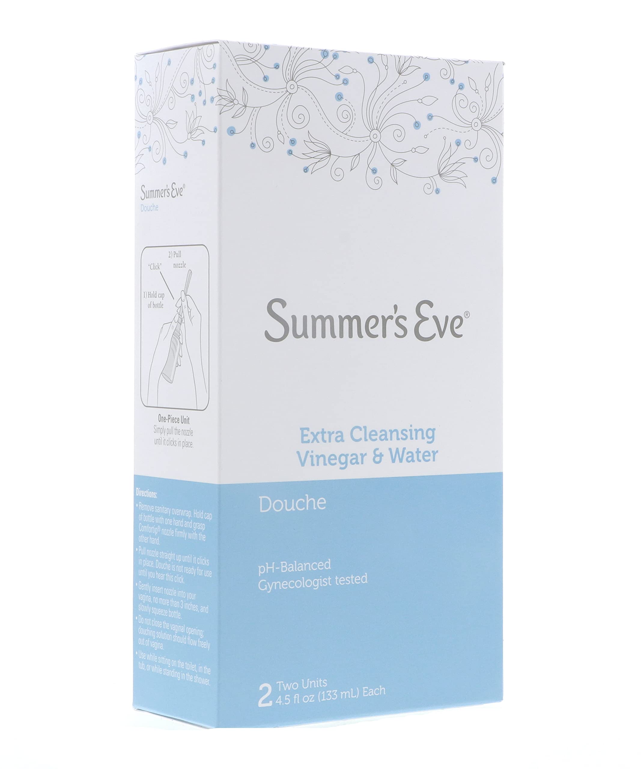 Summer's Eve X Cleansing Twin 9oz twin pack image ideal for home storage